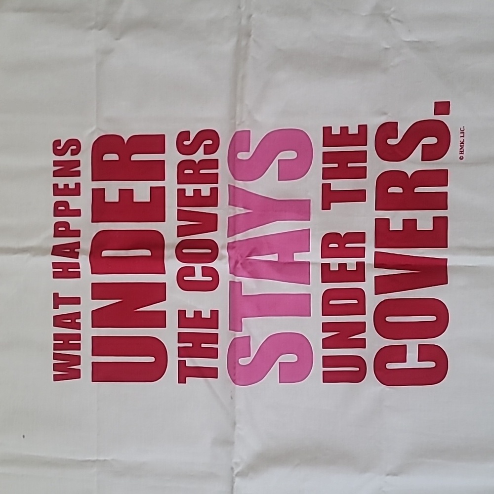 Hallmark queen sized slogan pillowcase